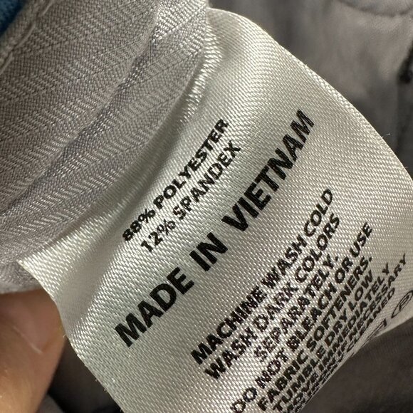 FJ FootJoy Pants Mens 33 Gray Stretch Pockets Straight Leg Golf - Picture 9 of 9